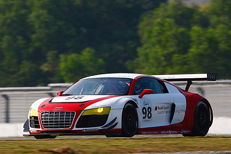Audi Sport customer racing China will oversee the Audi R8 LMS Cup series. (Audi Sport)