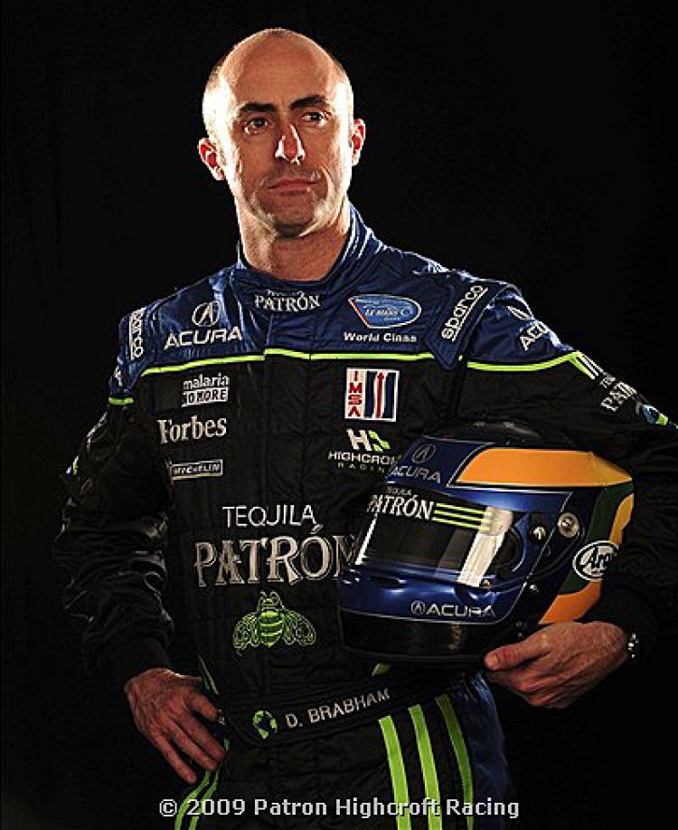 Patrón Highcroft's David Brabham is the UK Special Ambassador for Malaria No More. (Patrón Highcroft Racing)