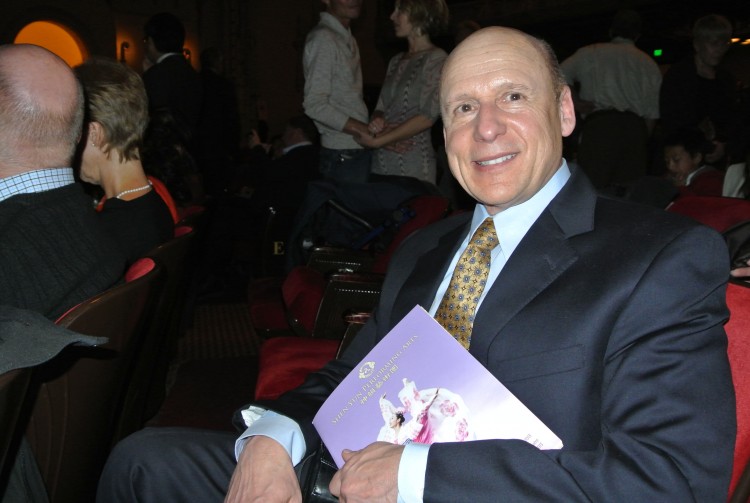 Business developer Keith Ray enjoyed Shen Yun Performing Arts at the SHN Orpheum Theatre in San Francisco, March 22. (Flora Qu/The Epoch Times)