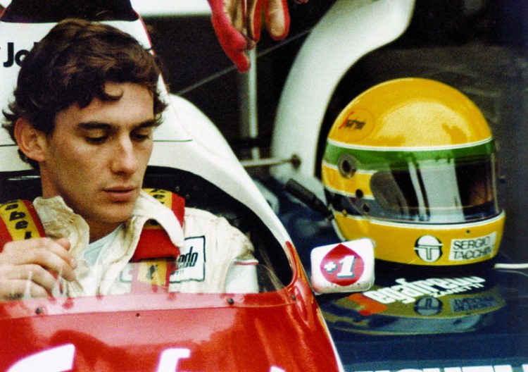 DRIVEN: Aryton Senna's turbulent time on the race track is viscerally profiled in the documentary 'Senna.' (Universal)