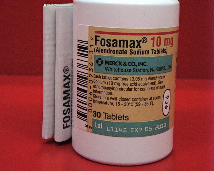 Fosamax is a bisphosphonate drug. Bisphosphonates have been associated with a higher incidence of thighbone fractures. (Louise McCoy/The Epoch Times)