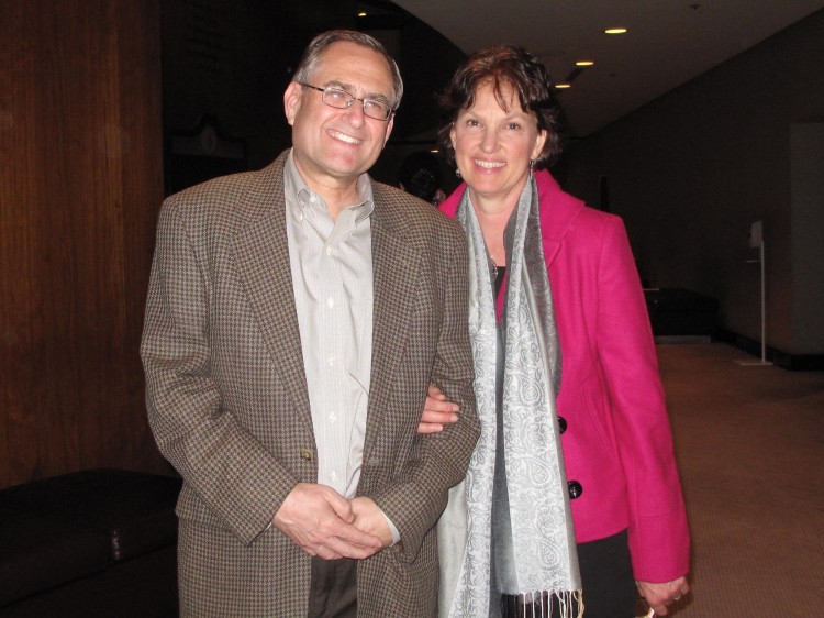 Mr. Hallstrom, accompanied by his wife, attended Shen Yun