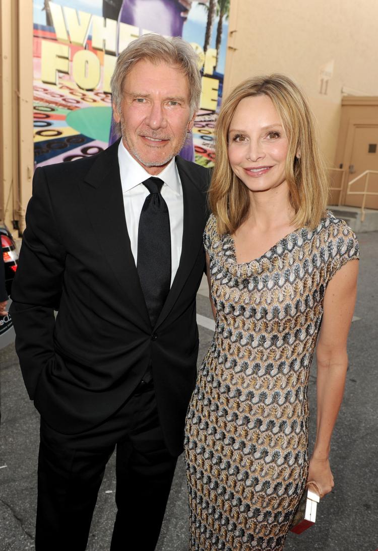 Newly weds, Harrison Ford and Calista Flockhart (Kevin Winter/Getty Images)