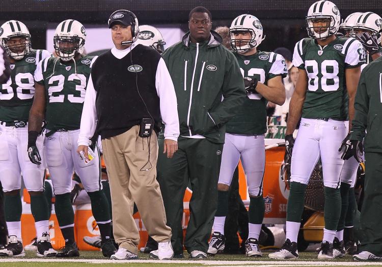 New York Jets head coach Rex Ryan faces more injuries in his defense.