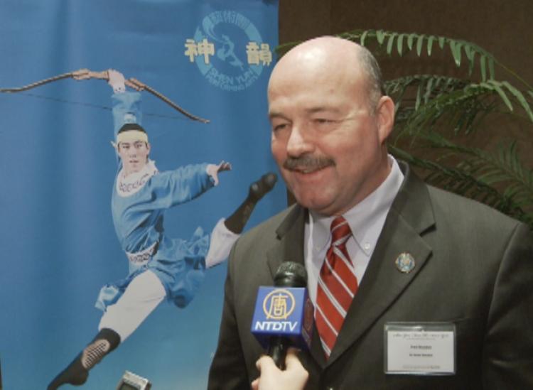 New Jersey state senator Fred Madden came back to the city of his youth to see Shen Yun Performing Arts, at The Academy of Music. (Courtesy of NTD Television)