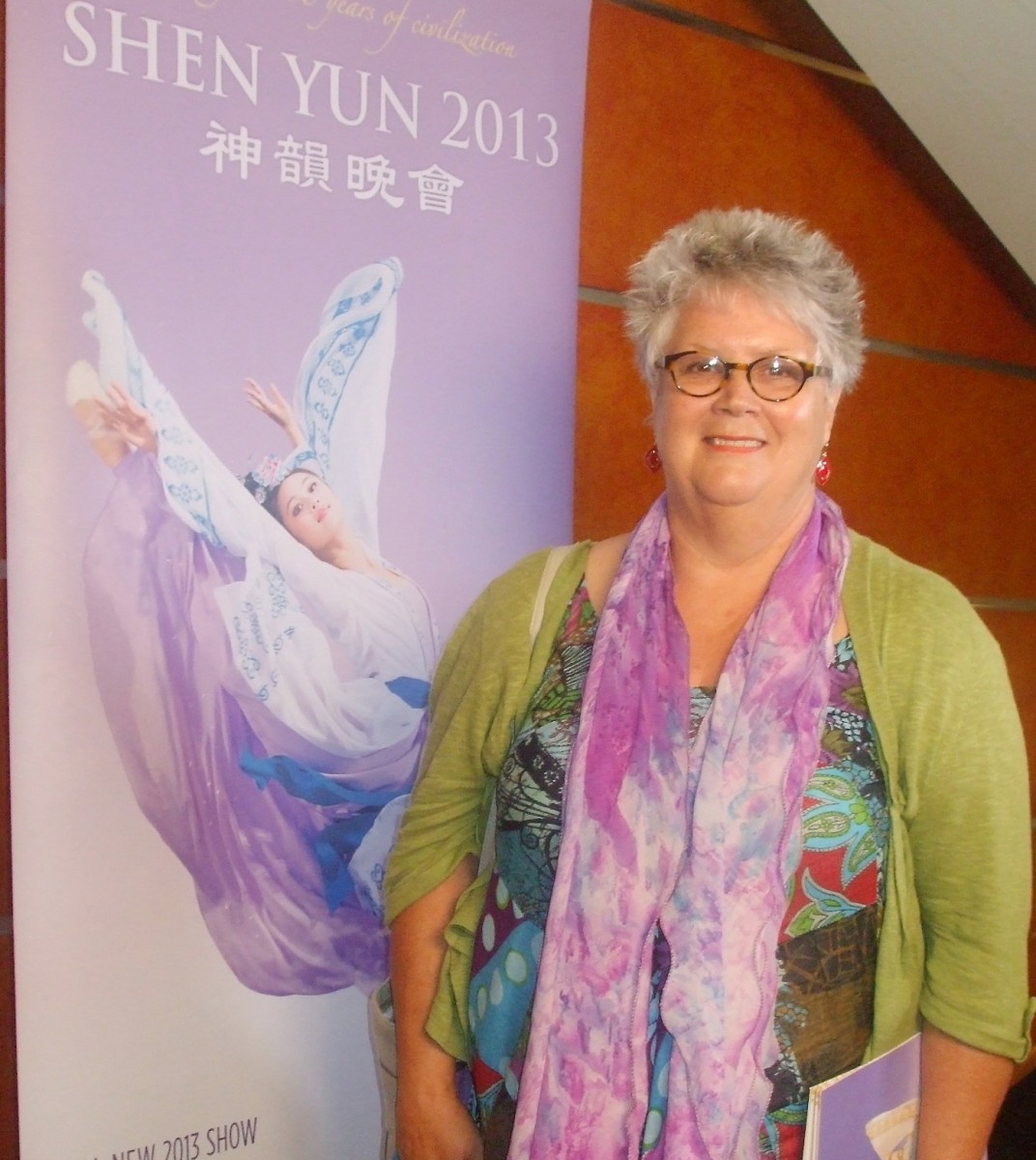 Roberta McGregor enjoyed her evening at Shen Yun