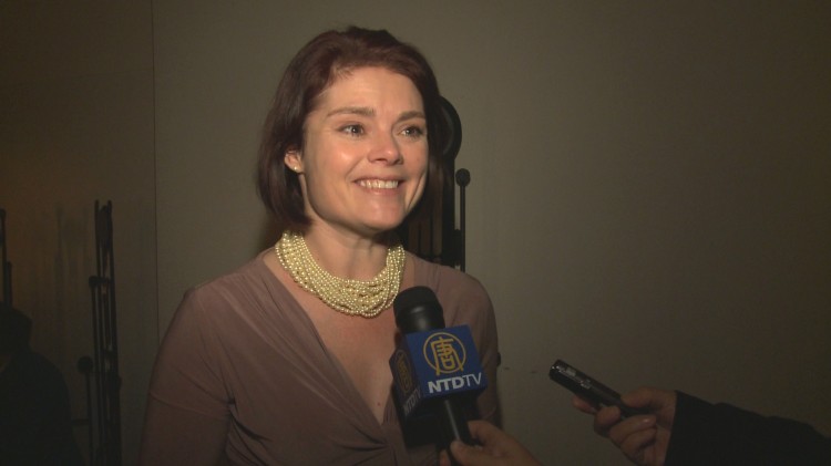 Ottawa-based author Nerys Parry attended Shen Yun's opening night performance on Monday. (Mark Wang/NTD Television)