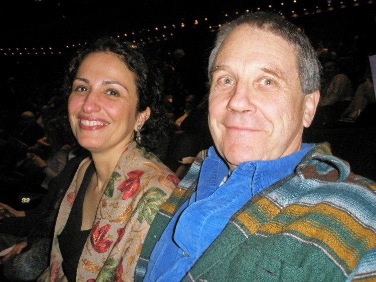 Frin Ahmidzadeh and David Plimmer at Shen Yun