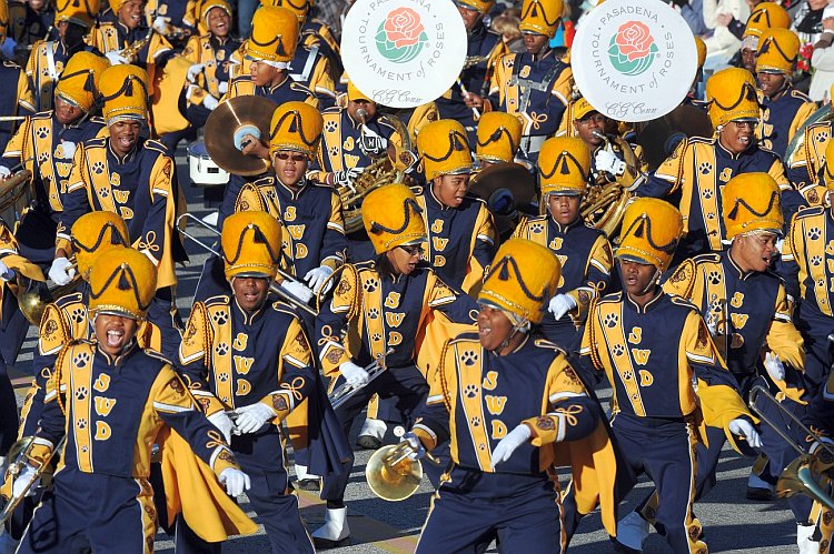 The Southwest DeKalb High School marching band