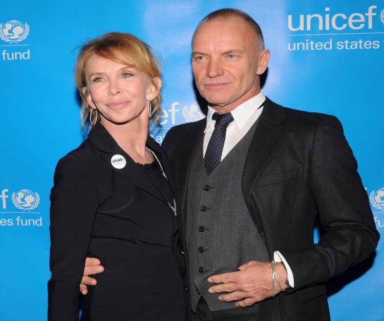 Sting, Trudie Styler (Darren McCollester/Getty Images)