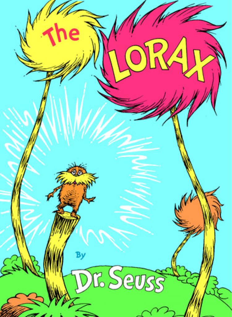 The Lorax by Dr. Seuss  (Courtesy of Random House )