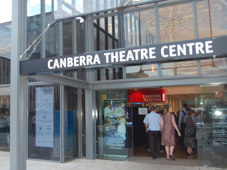 Canberra Theatre the venue for Shen Yun Performing Arts, in Canberra. (Shar Adams/The Epoch Times)