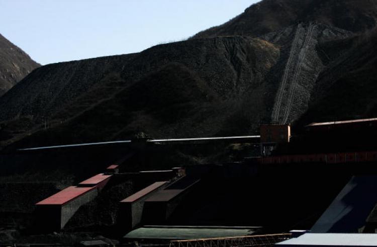 The general view of a coal mine on on the outskirt of Beijing, China. B (Guang Niu/Getty Images)