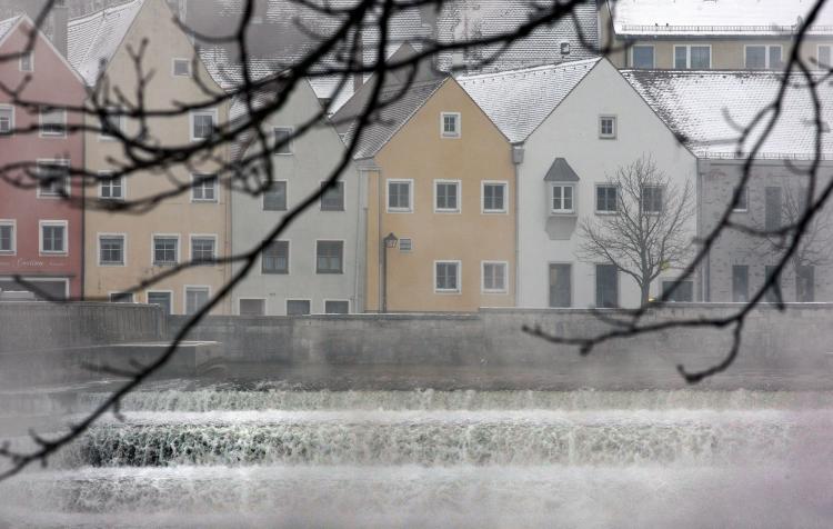 Mist rises from river Lech in Landsberg am Lech, Germany where Adolf Hitler once served a nine-month prison term in the 1920's. Recently a report revealed the discovery of lost documents that Hitler wrote during his prison term.   (Johannes Simon/Getty Images)