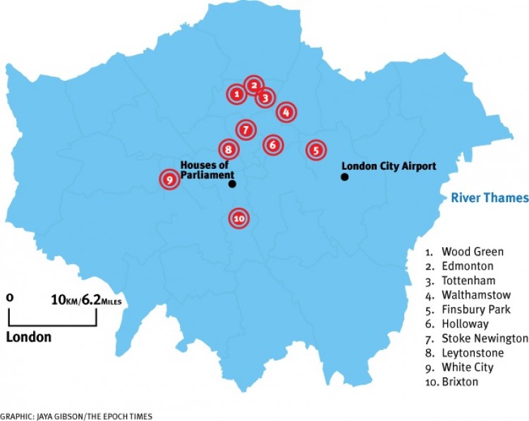 Rioting in London Spreads on Second Night of Violence | The Epoch Times