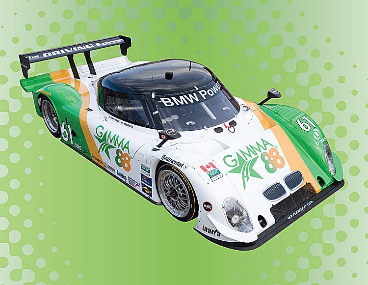 The AIM Autosport will look like this in its new Gamma88 livery at the Porsche 250. (Courtesy Sunday Group)