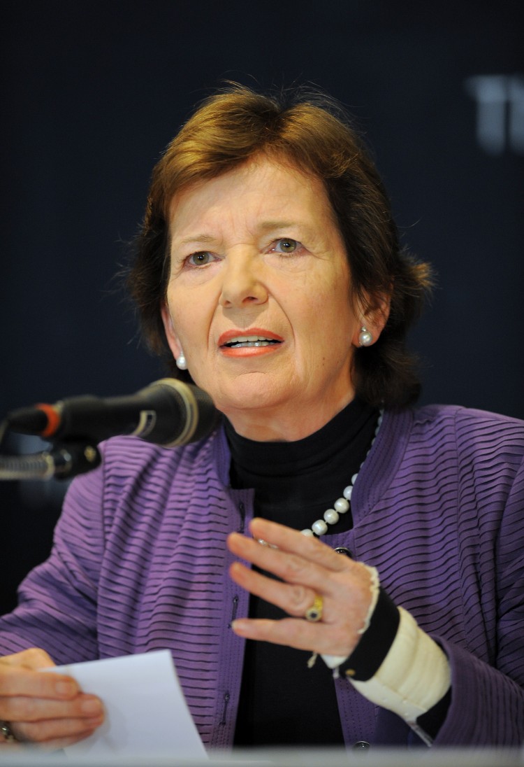 Former UN High Commissioner for Human Rights, Mrs Mary Robinson (Jung Yeon-Je/getty images)