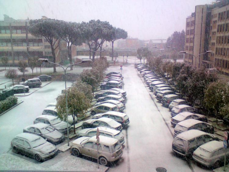 An office area on the outskirts of Rome, Italy on Feb. 12, 2010. (Kremena Krumova/The Epoch Times)