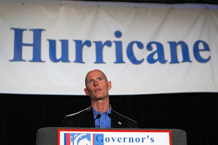 Gov. Rick Scott Speaks At Annual Hurricane Conference