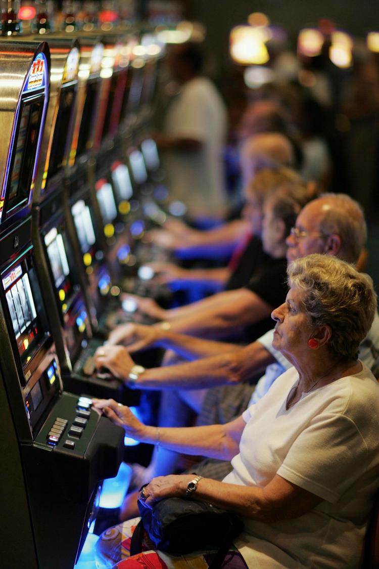 The Institute of Marriage and Family Canada is calling for the government to get out of the gambling business and halt expansion because of the high social costs of problem gambling. (Joe Raedle/Getty Images)