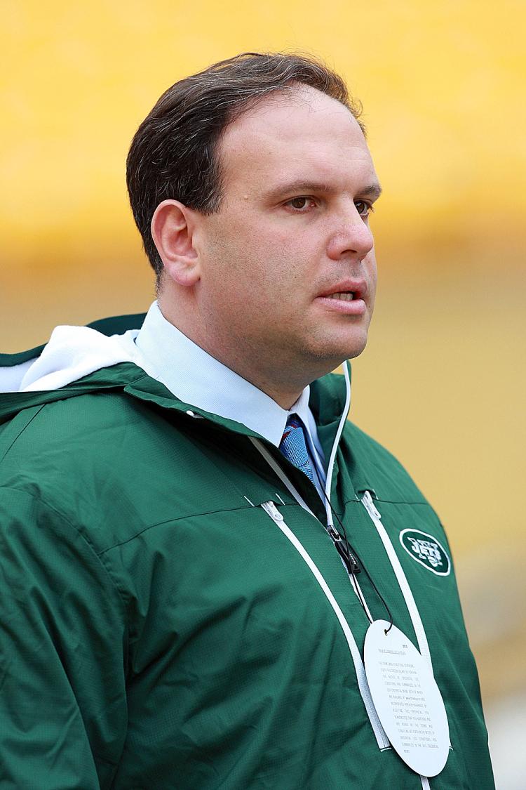 DRAFT MAGIC: General Manager Mike Tannenbaum of the New York Jets needs a little of his drafting magic to get the Jets the players they will need for next season. (Karl Walter/Getty Images)