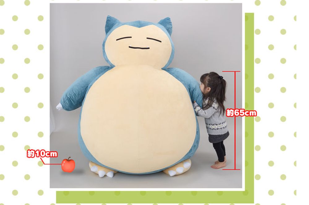 large snorlax pillow