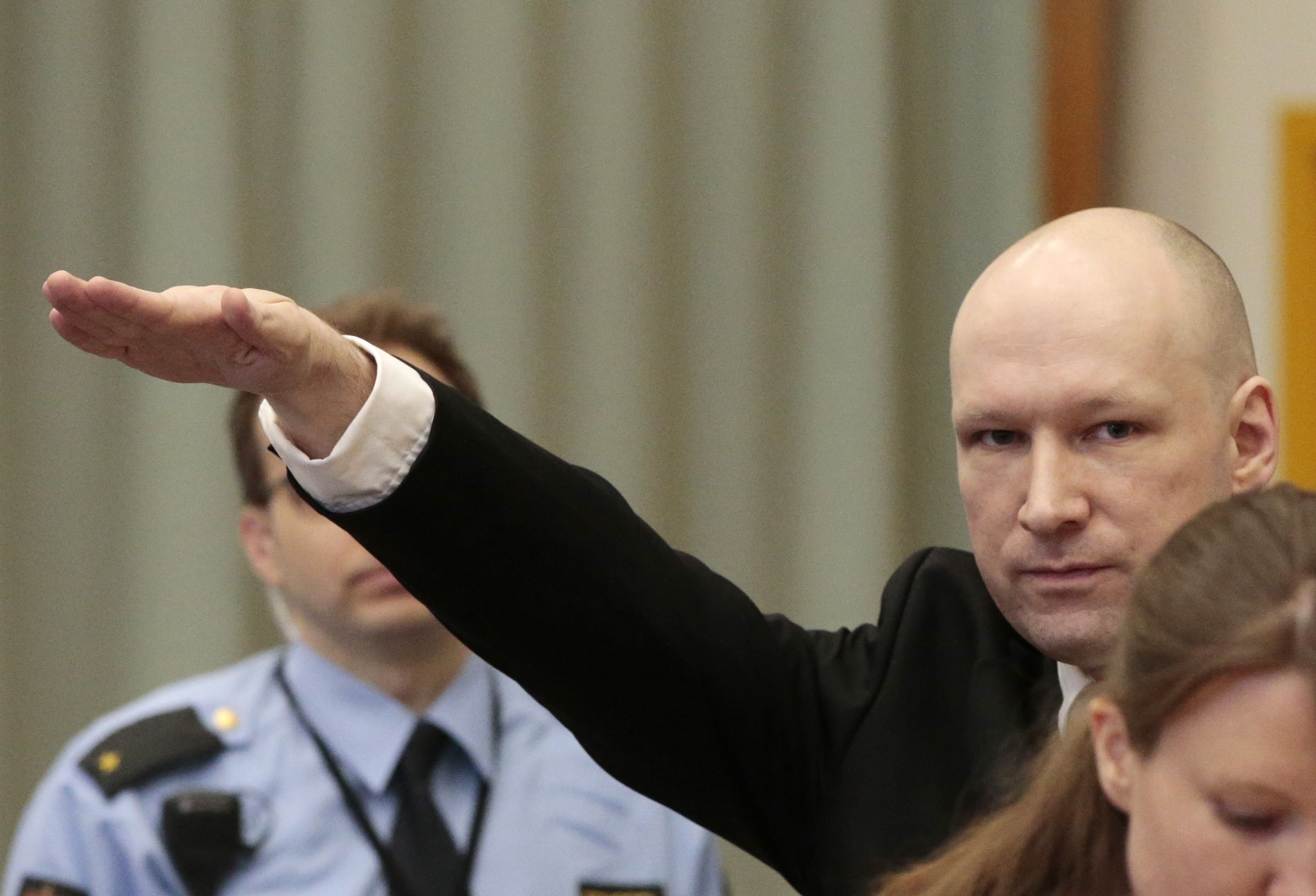 Anders Behring Breivik Norwegian Mass Murderer Wins Human Rights Case Attacks Court 