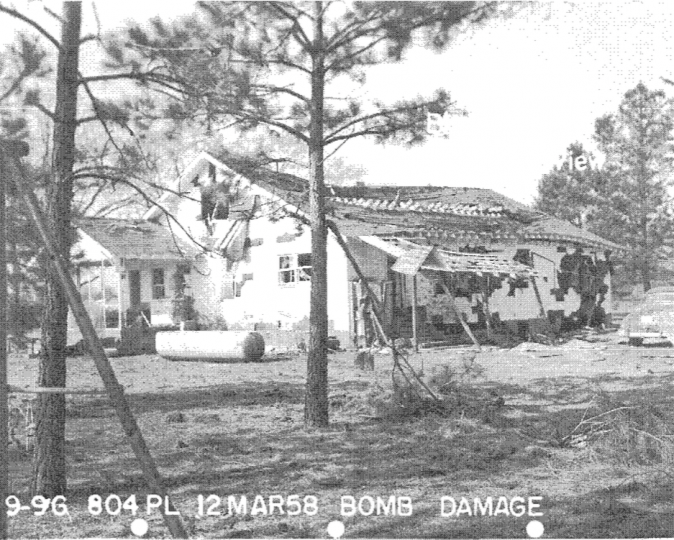 New Photos Of 1958 Accidental Atomic Weapon Explosion At Mars Bluff ...