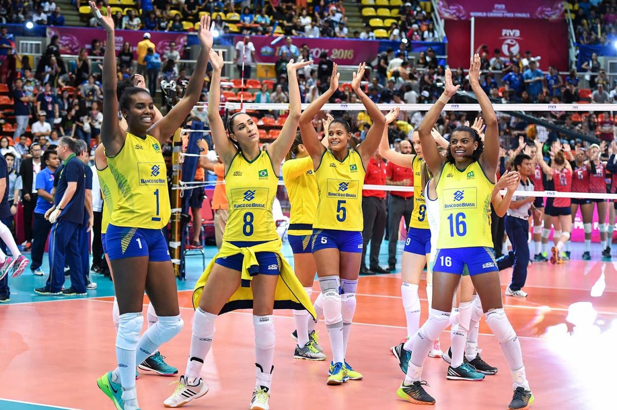  Brazil  Throws Down Gauntlet for Women s Volleyball  in Rio 