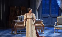 Singing the coveted role of Floria Tosca