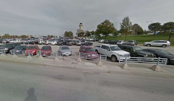 Kansas City Airport Terminal B parking lot . A deceased man was found in the parking lot of a Missouri airport eight months after he went missing. (Google Street View.