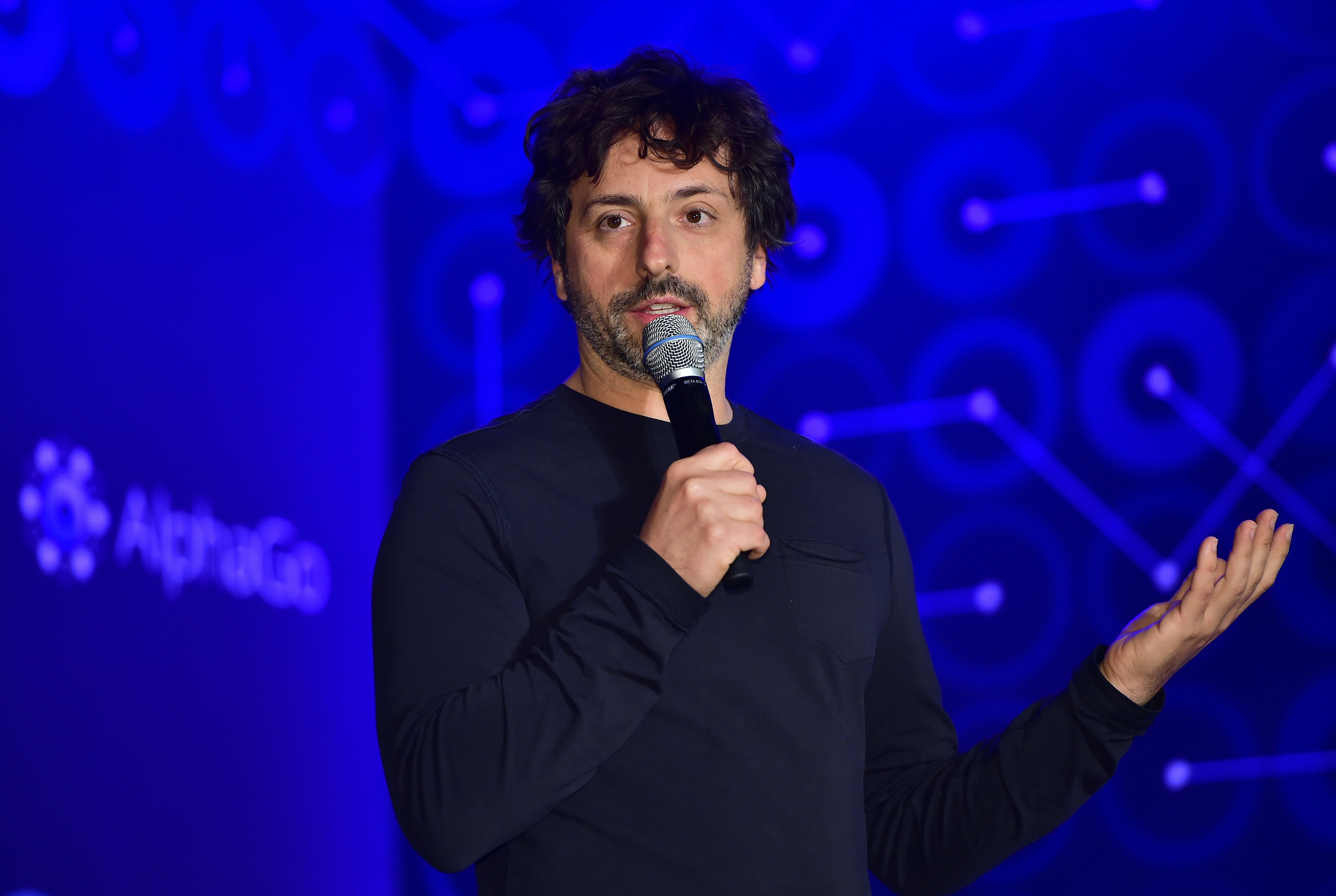 Co-fundador do Google, Sergey Brin, em Seul, na Coréia do Sul, em 12 de março de 2016 (Jung Yeon-Je / AFP / Getty Images)