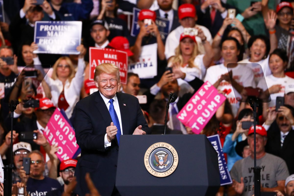 In Photos Trump Rally in Las Vegas