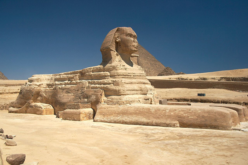 Well-Preserved Sphinx Statue Found in Egyptian Temple | sphinx | statue