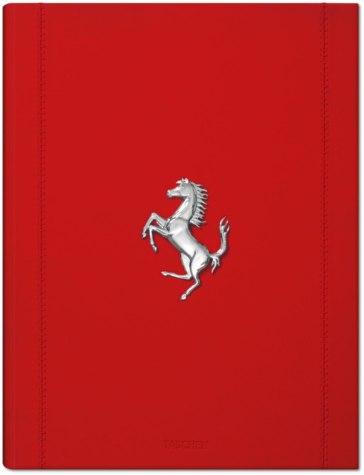 Ferrari with prancing horse motif