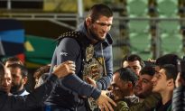 Nurmagomedov Gets Swarmed in Russian Arena After Returning Home From McGregor Fight