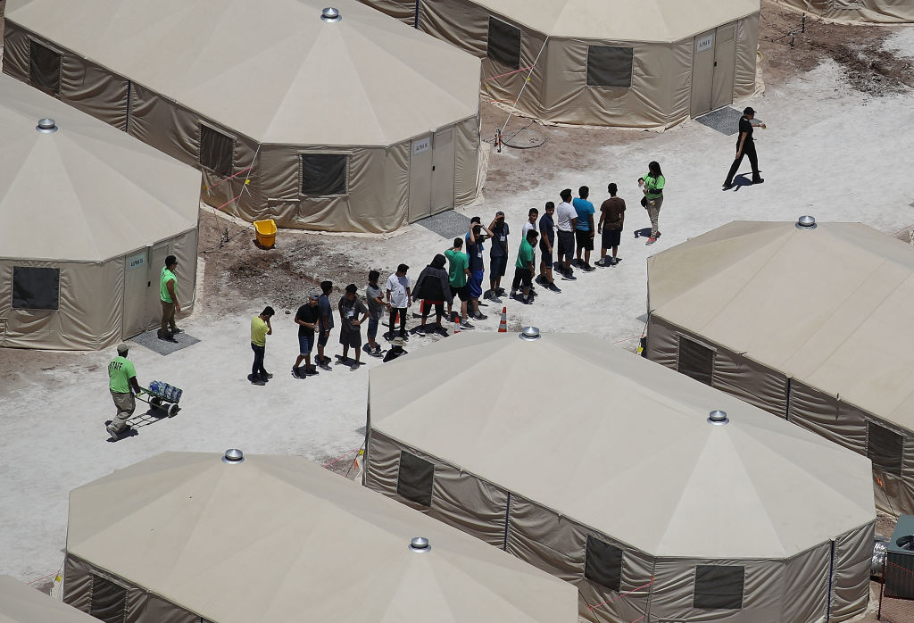 Tornillo shelter in Texas