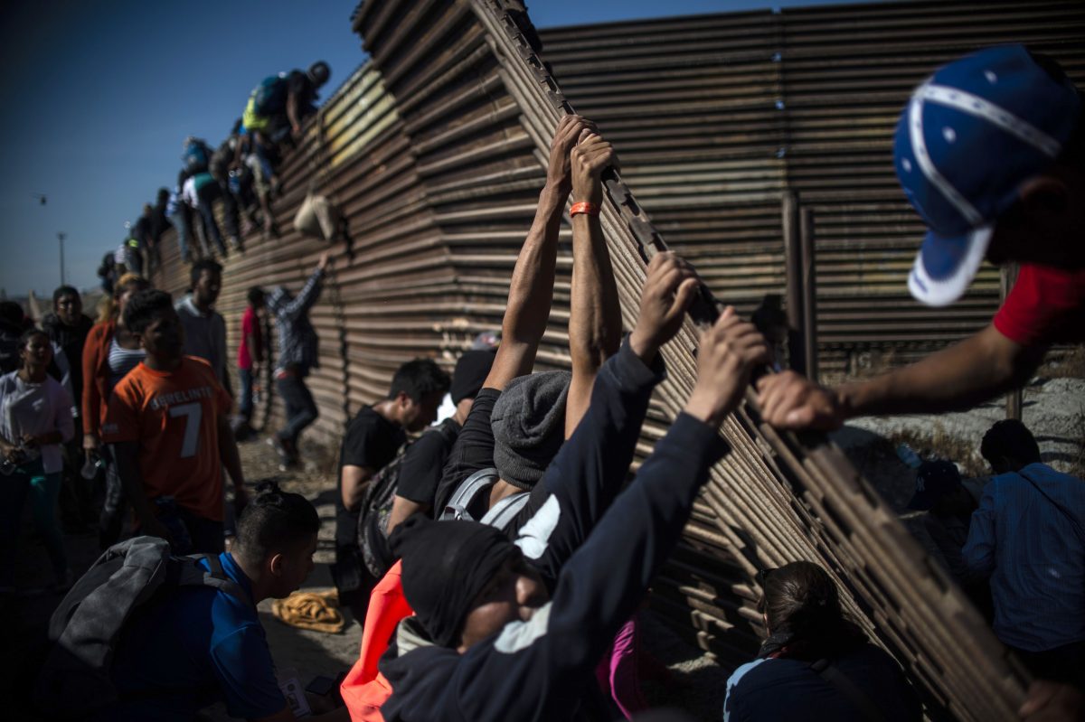 Videos of the Day: Migrants Breach Border Fence, Throw Rocks