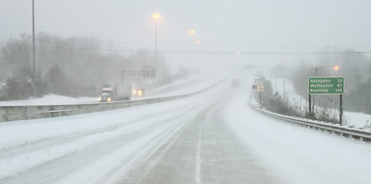 Winter Storm Causes Icy Roads Across Swath Of South 0707