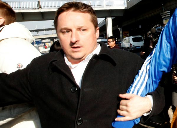 In this file photo, Canadian businessman Michael Spavor arrives after a trip to North Korea at Beijing Capital International Airport, Beijing, China on Jan. 13, 2014. (Reuters/Kim Kyung-Hoon)