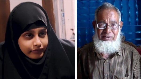 ISIS bride Shamima Begum and her father