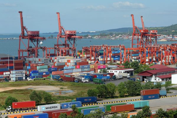 Sihanoukville port