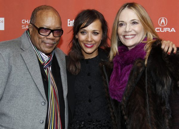 Peggy Lipton and her family