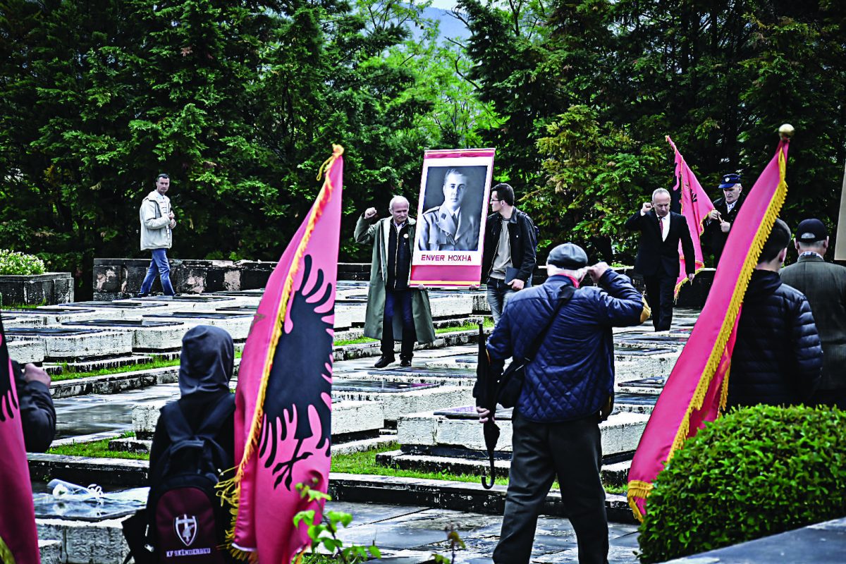 Families Of Victims Of Communist Albania Call For Decommunization   Albaniacommunistdemonstration 1200x800 