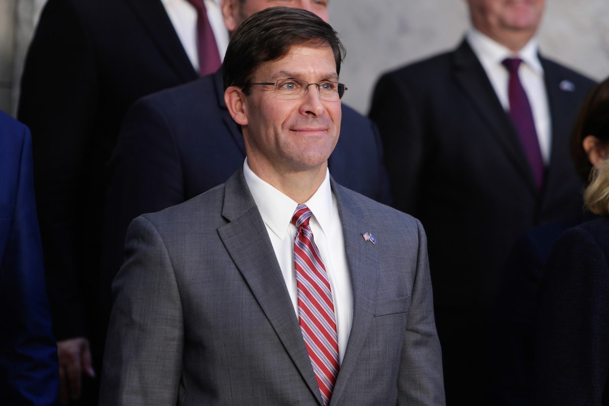 Mark Esper Formally Nominated As Defense Secretary By White House