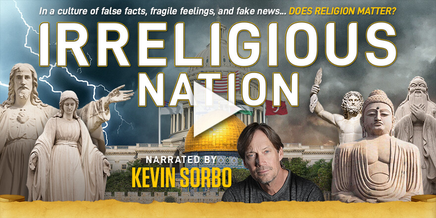 Kevin Sorbo's Film Irreligious Nation from April 7 to 9