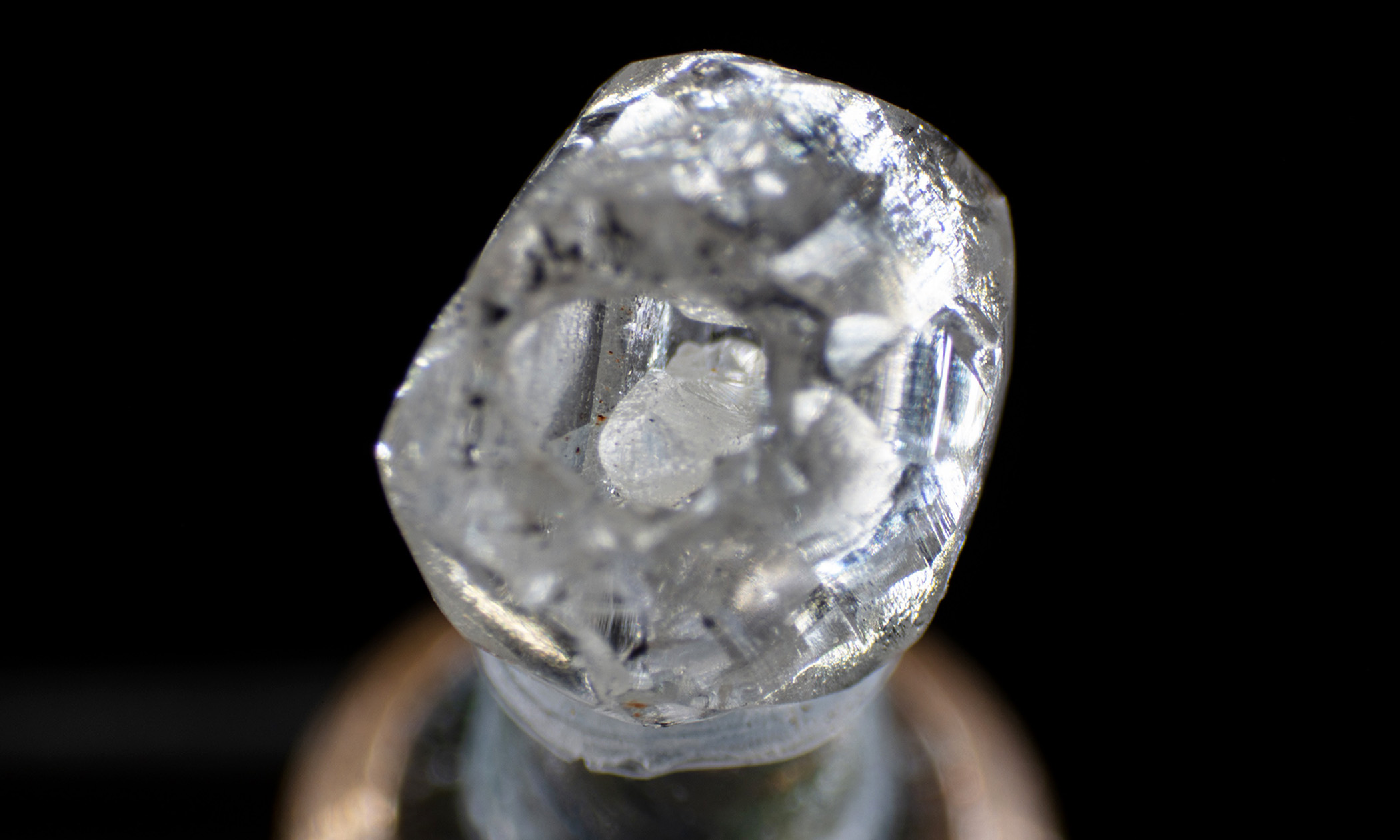 Unbelievably Rare 'Diamond Within a Diamond' Specimen Dubbed 'Beating Heart' Found in India