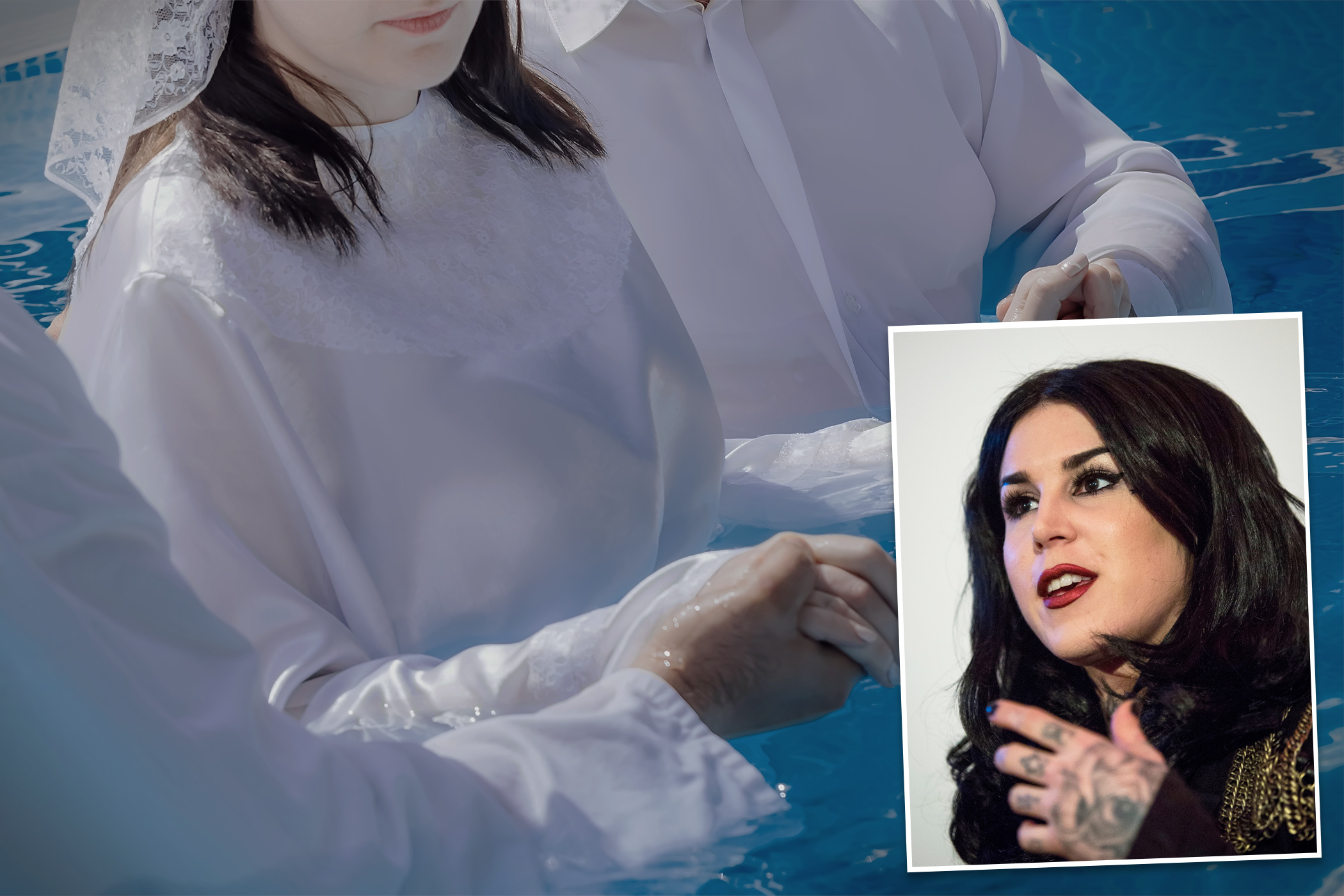 'LA Ink' Tattoo Artist, Makeup Mogul Kat Von D Baptized After Tossing Books on Witchcraft, Magic