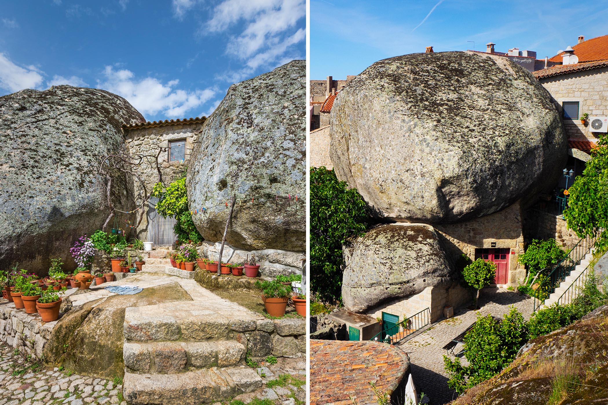 This Medieval Village Has Its Houses Built Inside Giant Boulders—And It Looks Unreal