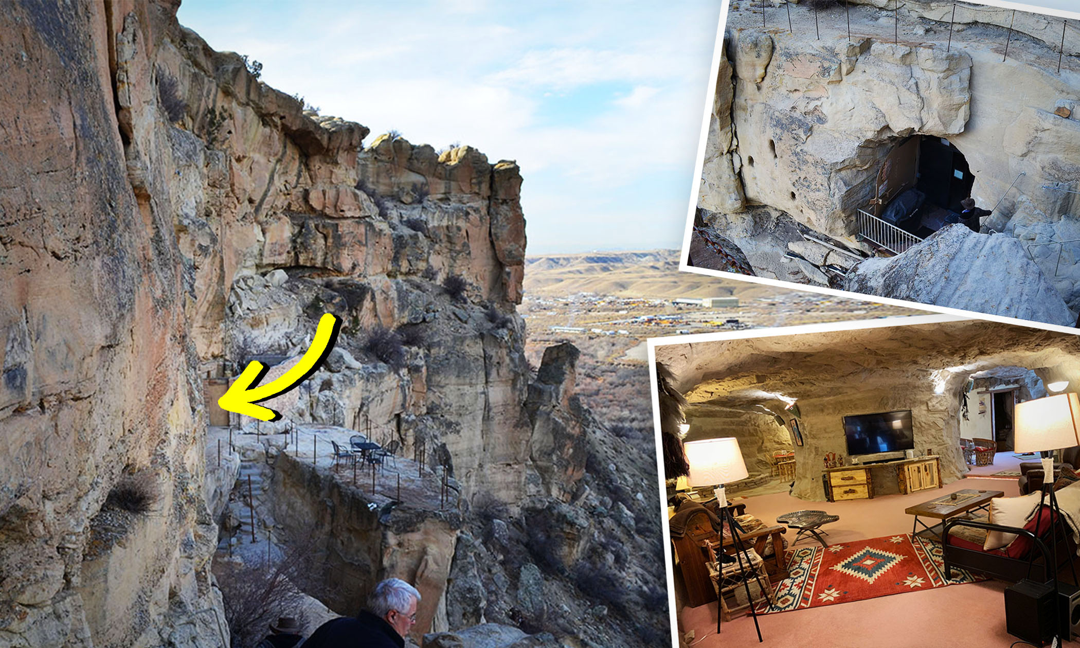 'Cave Sweet Cave?' Geologist Builds Cozy Cave Abode in Vertical Cliffs in New Mexico—Here's Why